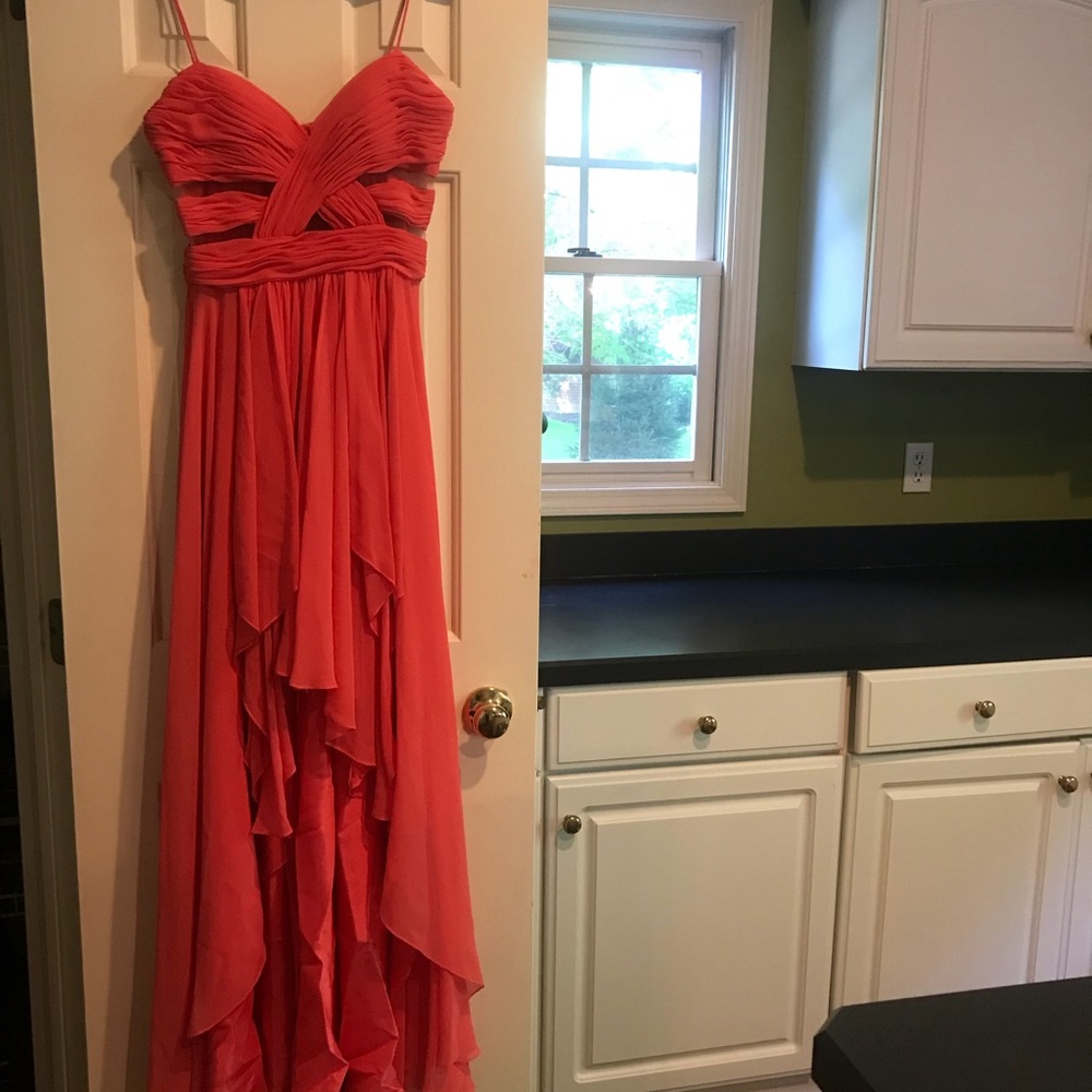 Cache Pink high low dress